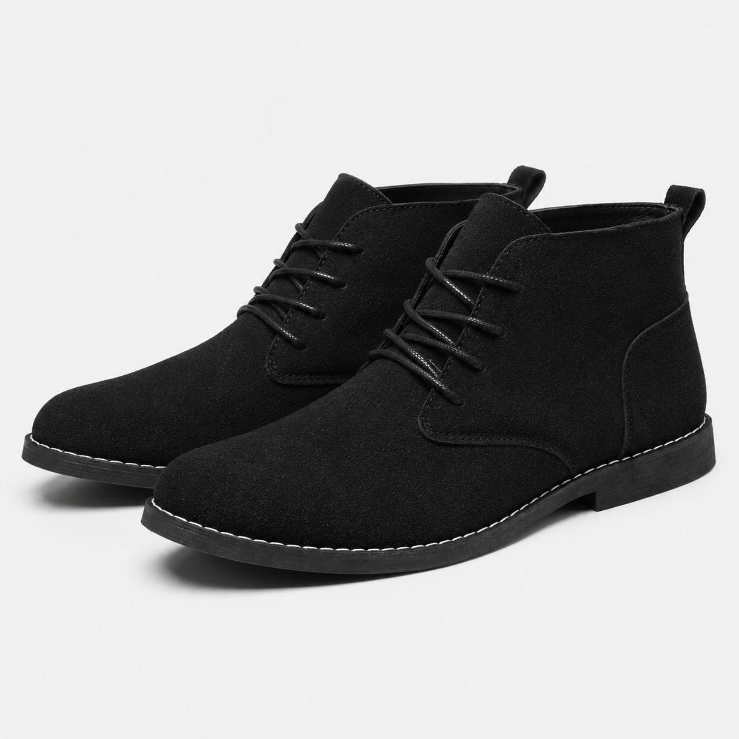 Refined Suede Dress Boots | Zyphhra