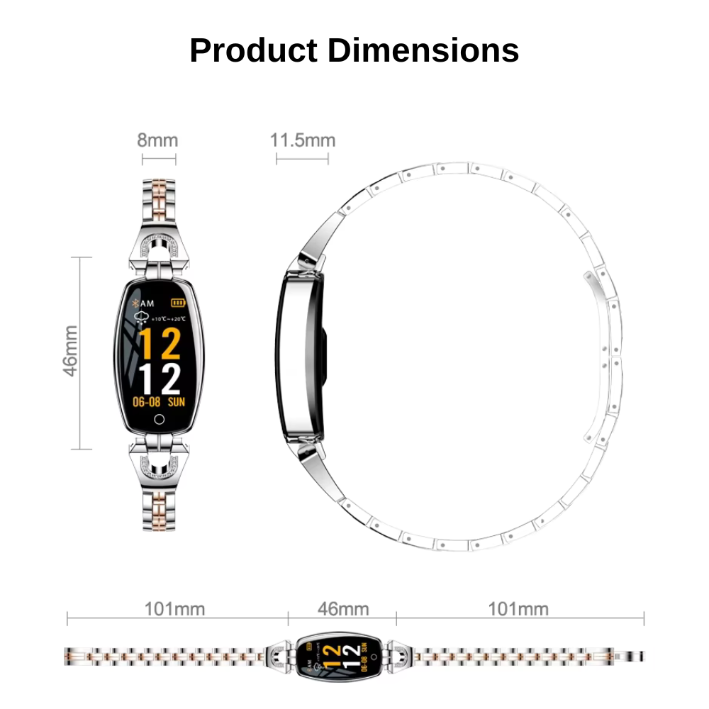Smart Health Monitoring Fitness Band | Zyphhra