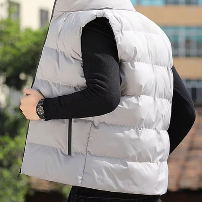 Quilted Zip-Up Puffer Gilet | Zyphhra