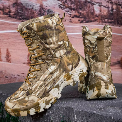Insulated Camo Hunting Boots | Zyphhra
