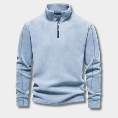 Quarter-Zip Fleece Pullover | Zyphhra