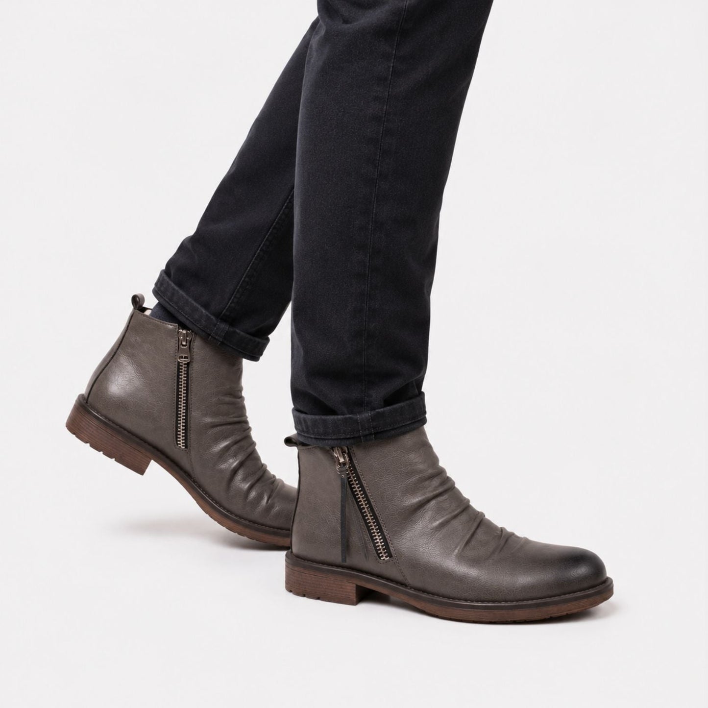 Vintage Side Zip Dress Boots | Zyphhra