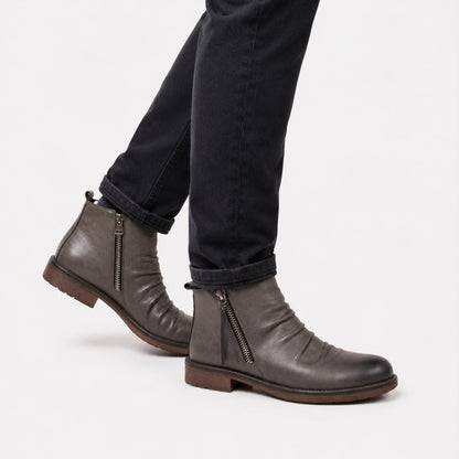 Vintage Side Zip Dress Boots | Zyphhra