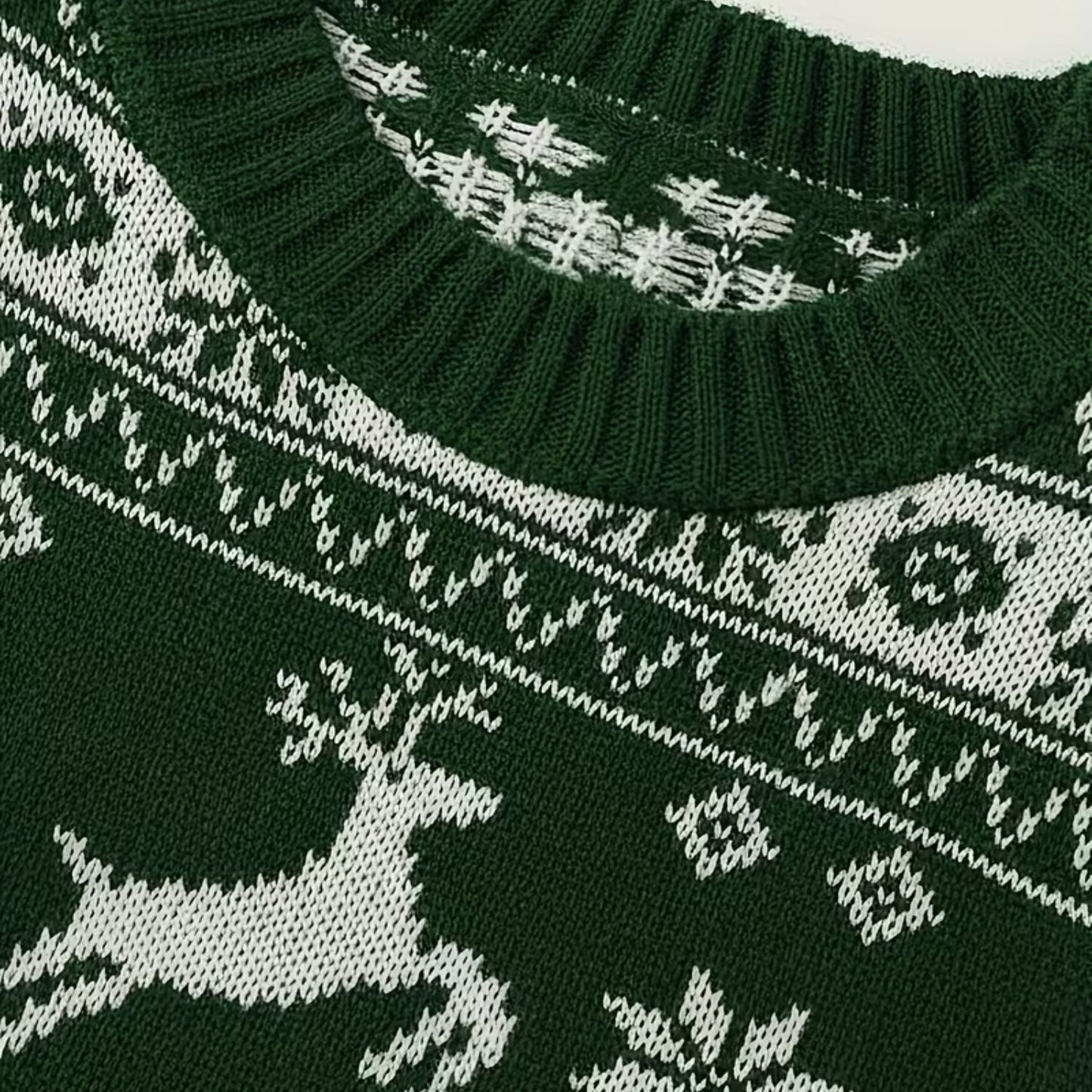 Nordic Reindeer Christmas Jumper | Zyphhra