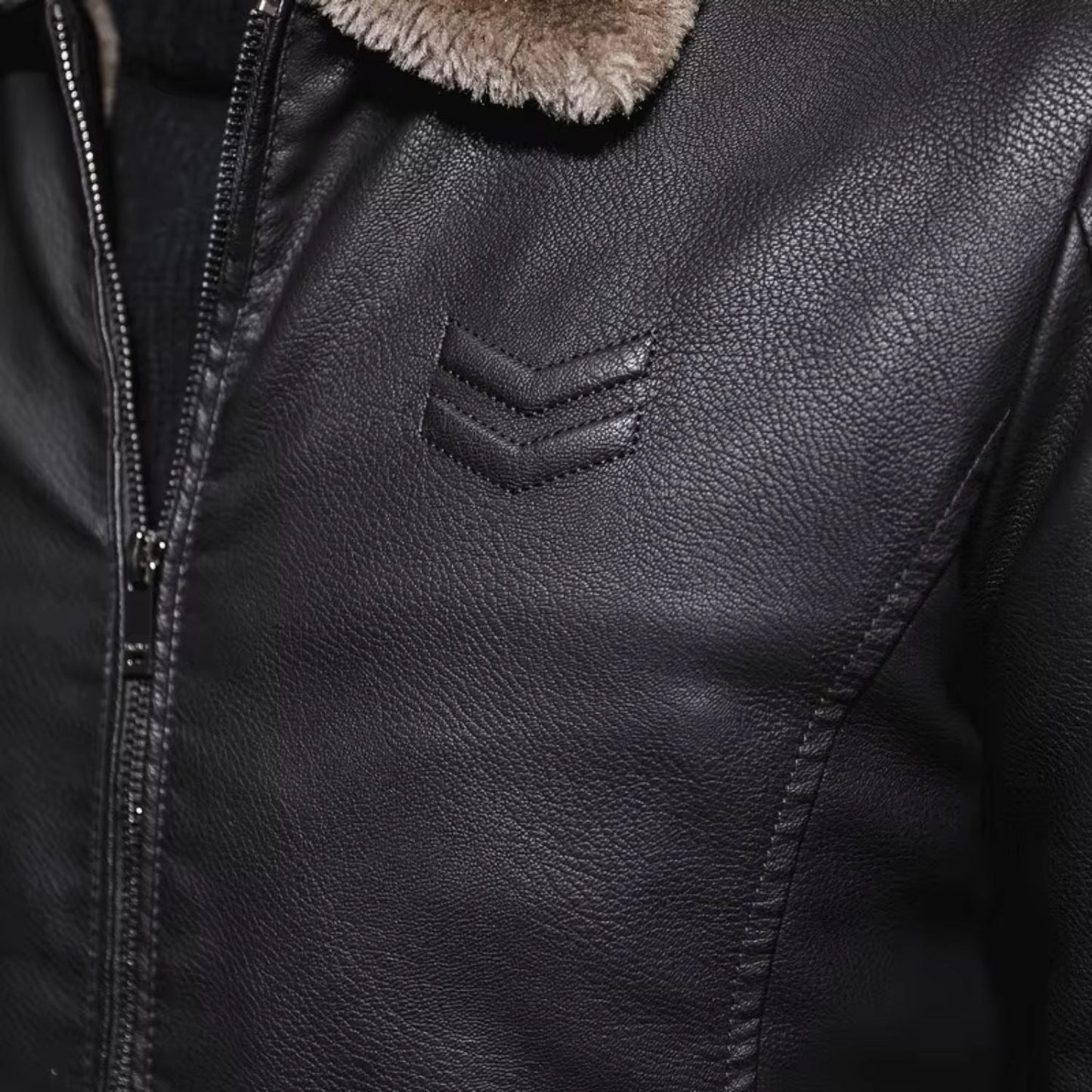 Thermal Lined Leather Jacket | Zyphhra