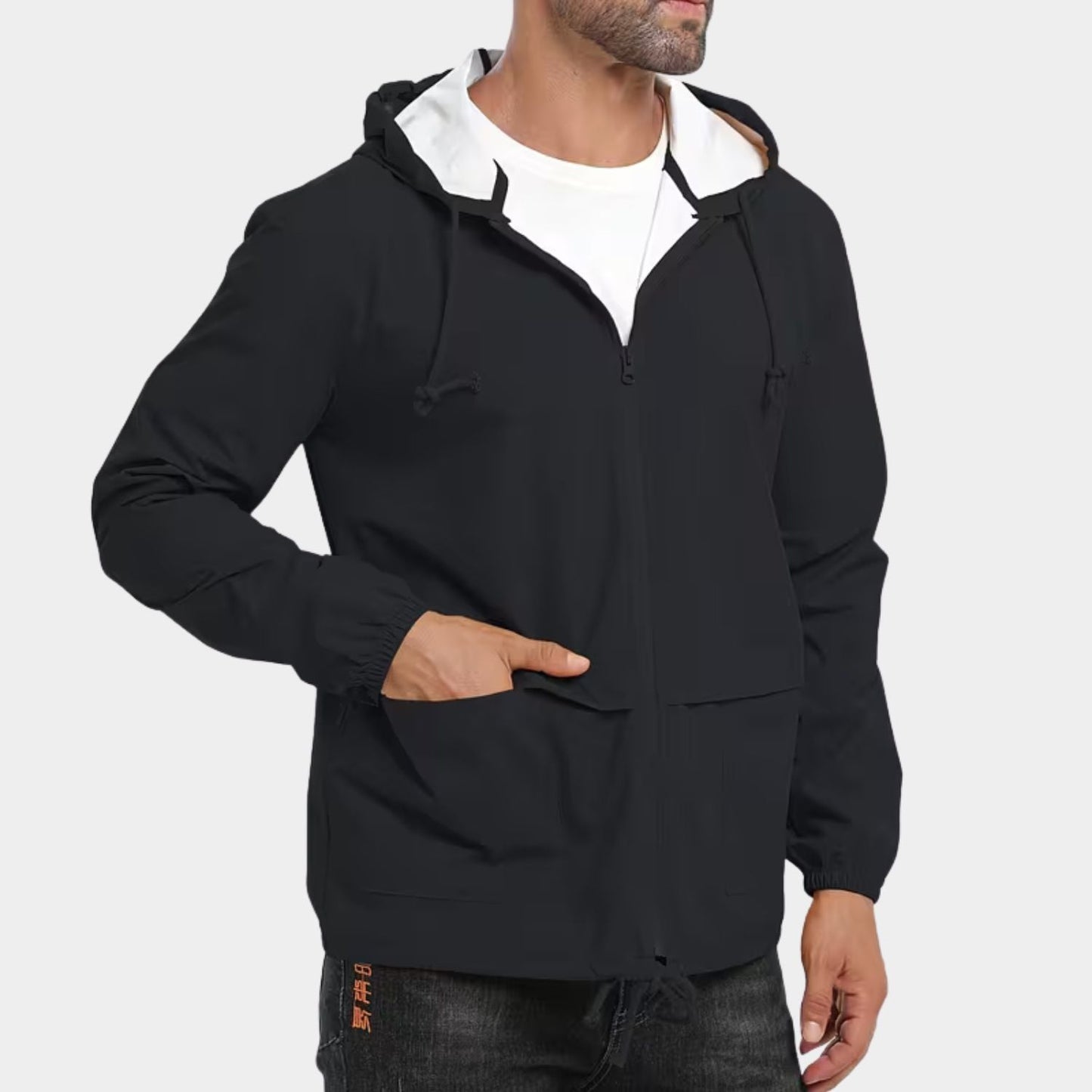 Packable Hooded Outdoor Waterproof Jacket | Zyphhra