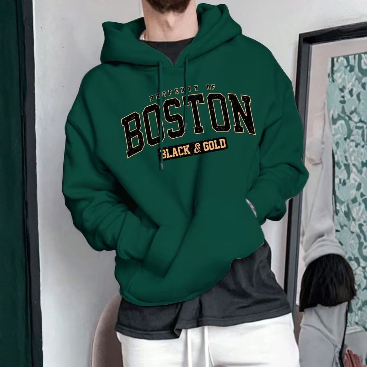 Boston Varsity Graphic Hoodie | Zyphhra