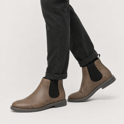 Heritage Leather Chelsea Boots | Zyphhra