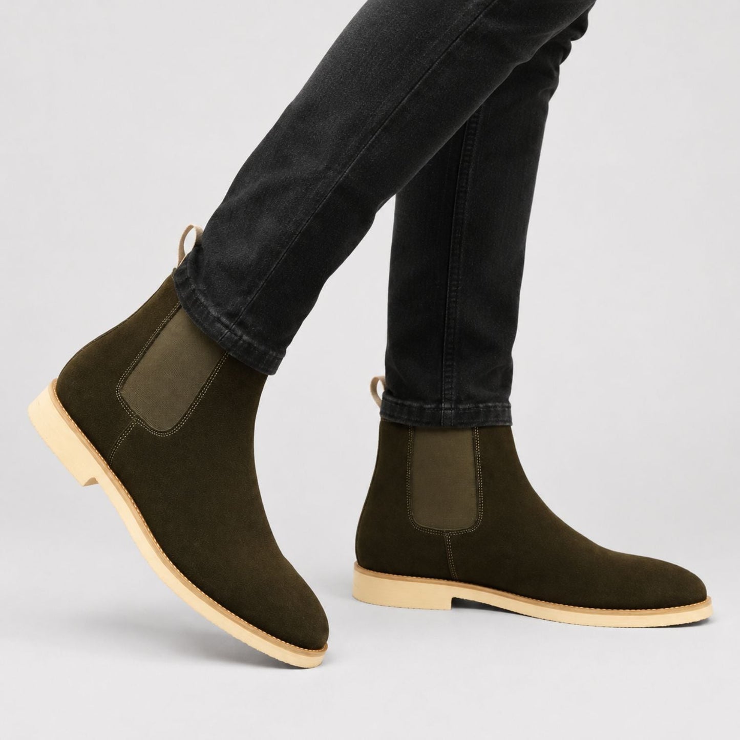 Suede Chelsea Ankle Boots | Zyphhra