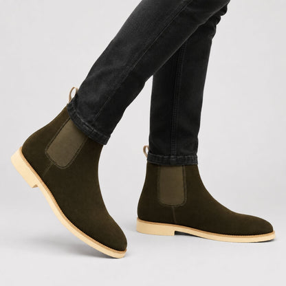 Suede Chelsea Ankle Boots | Zyphhra