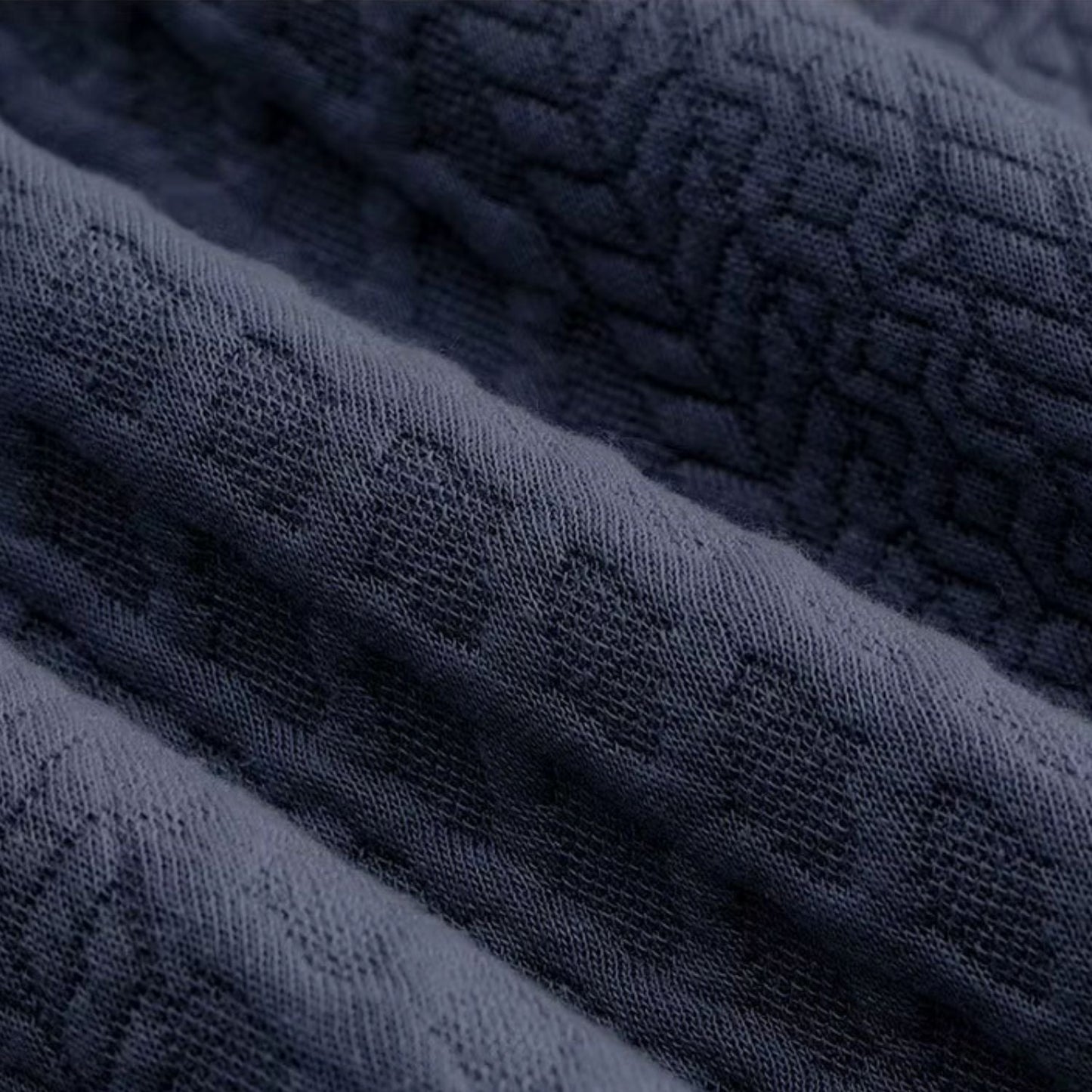 Checkered Panel Knit Jumper | Zyphhra