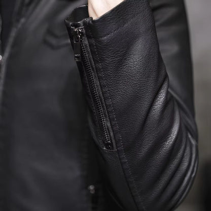 Thermal Lined Leather Jacket | Zyphhra
