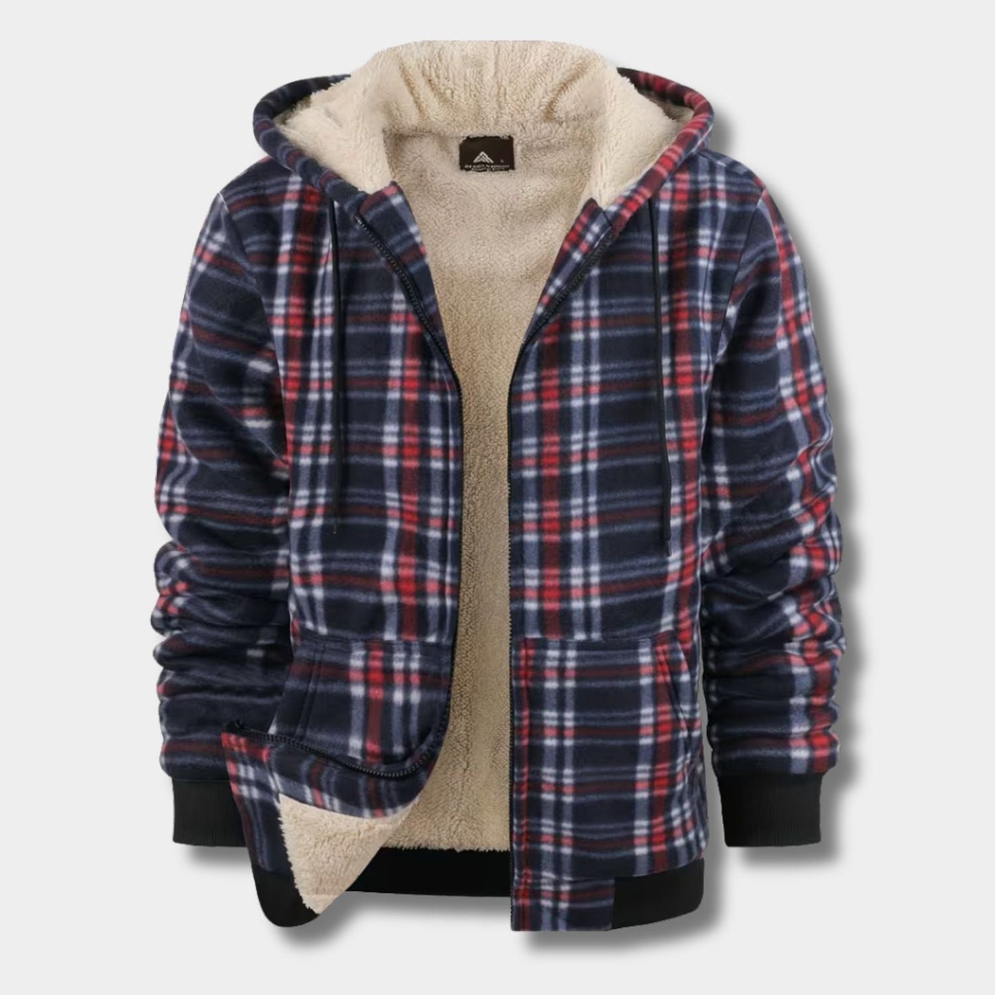 Sherpa Lined Flannel Shirt Jacket | Zyphhra