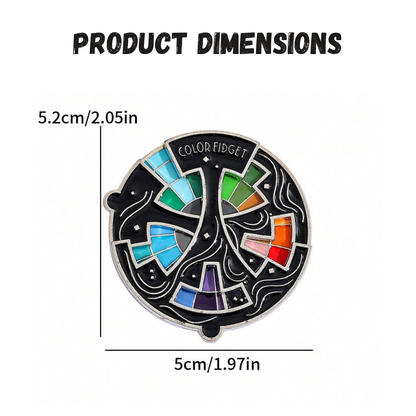 Colour Play Spinning Fidget Toy | Zyphhra