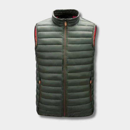 Lightweight Zip Puffer Gilet | Zyphhra