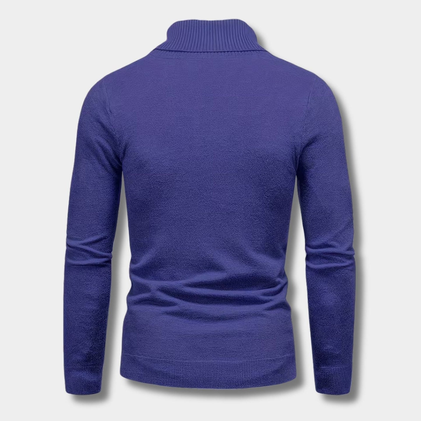 Solid High Neck Roll Neck | Zyphhra