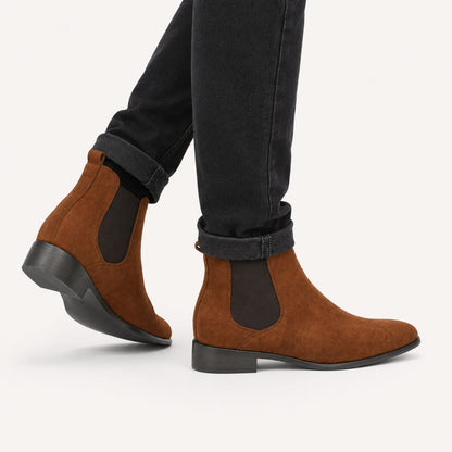 Premium Suede Chelsea Boots | Zyphhra
