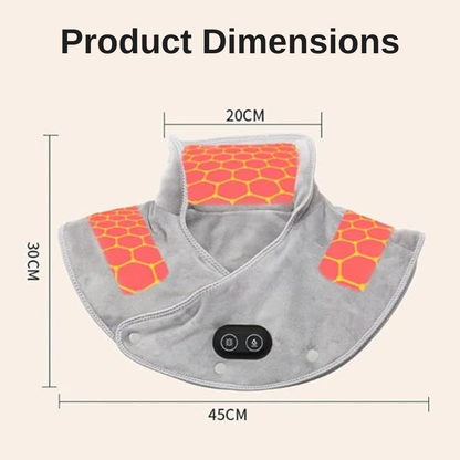 Portable Vibration Heating Massage Pad | Zyphhra