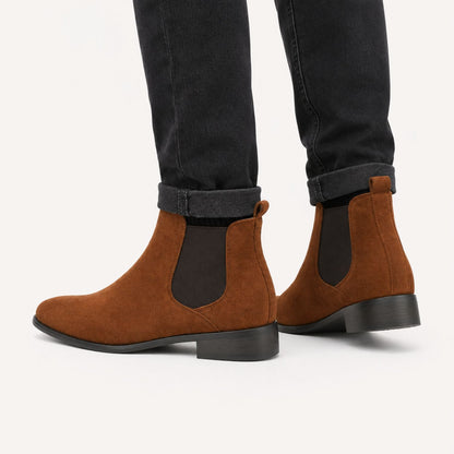 Premium Suede Chelsea Boots | Zyphhra