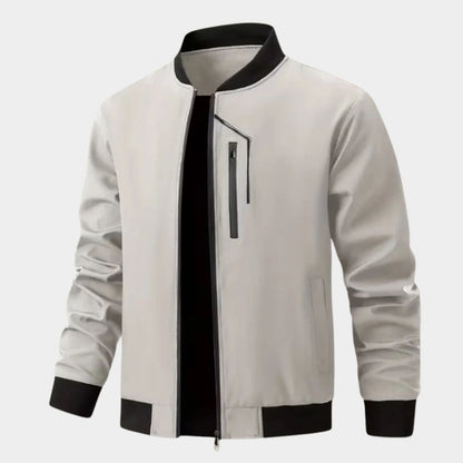 Minimalist Utility Bomber Jacket | Zyphhra