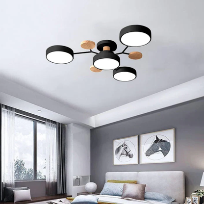 Sleek Circular LED Ceiling Fixture | Zyphhra