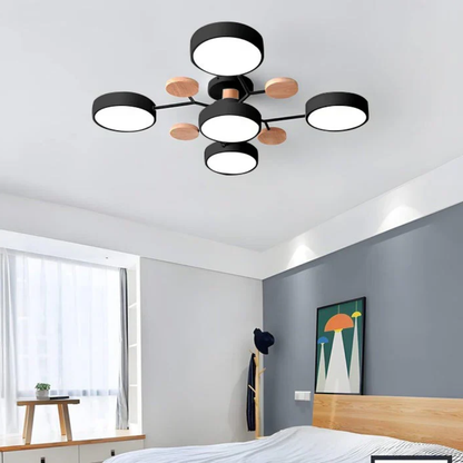 Sleek Circular LED Ceiling Fixture | Zyphhra