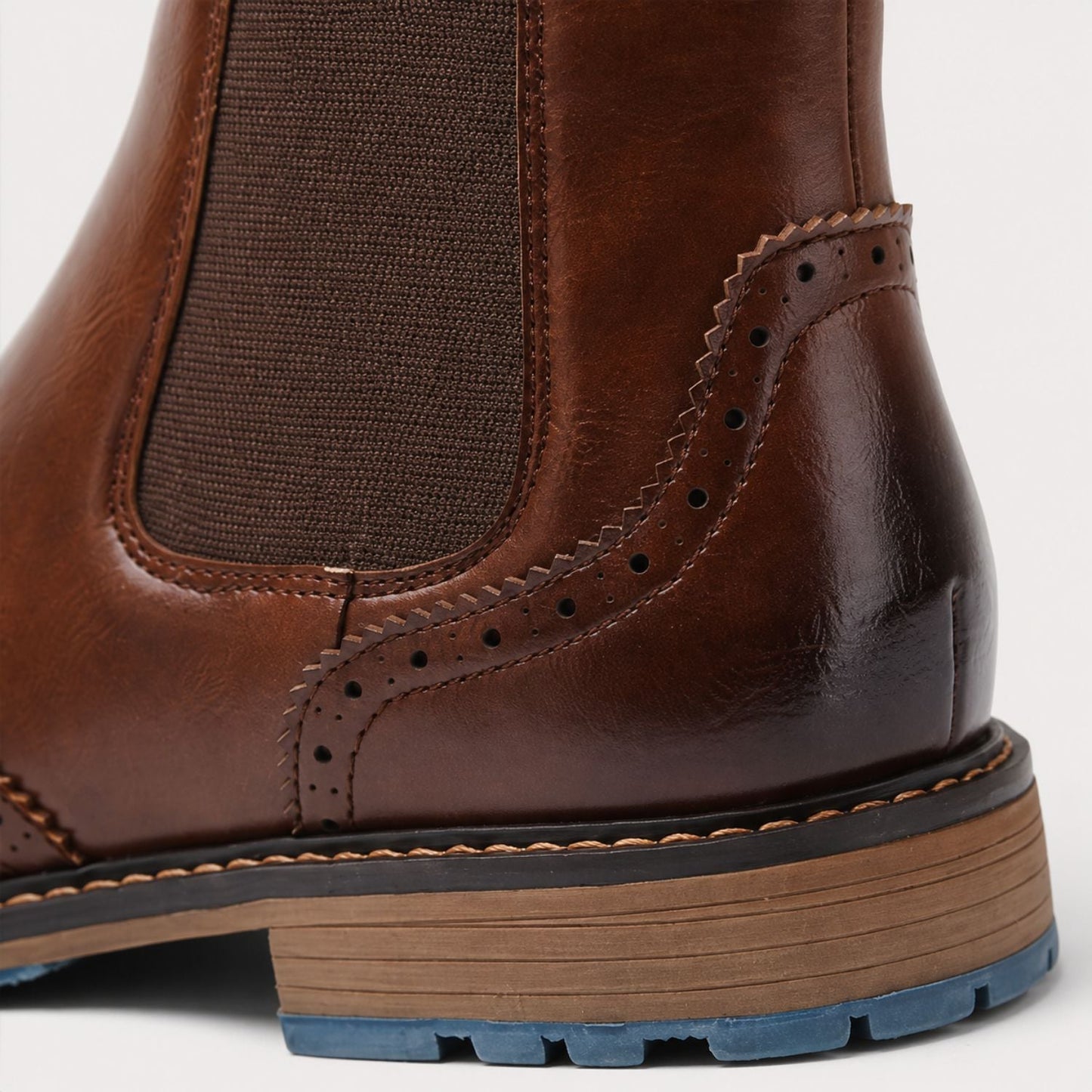 Wingtip Chelsea Dress Boots | Zyphhra