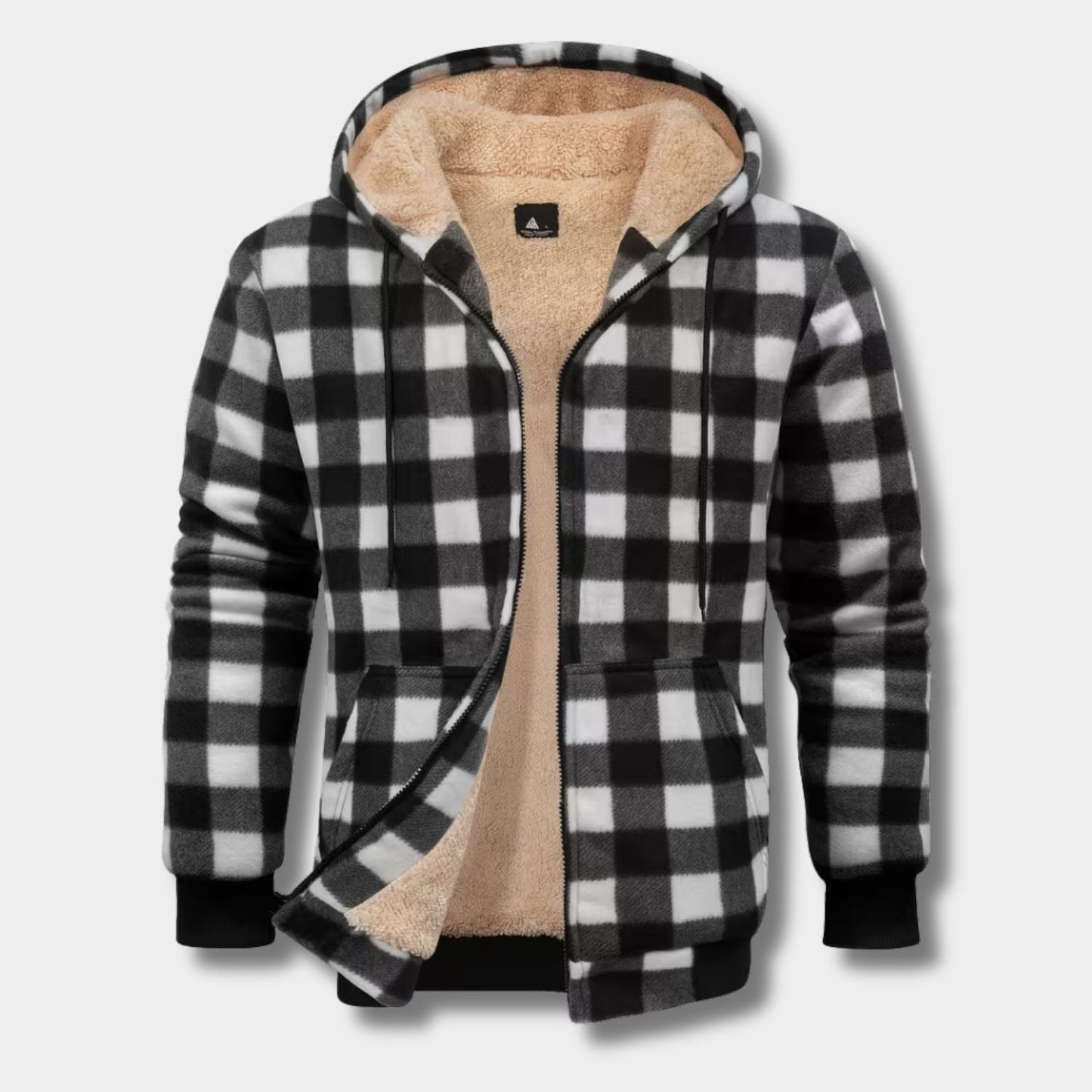 Sherpa Lined Flannel Shirt Jacket | Zyphhra
