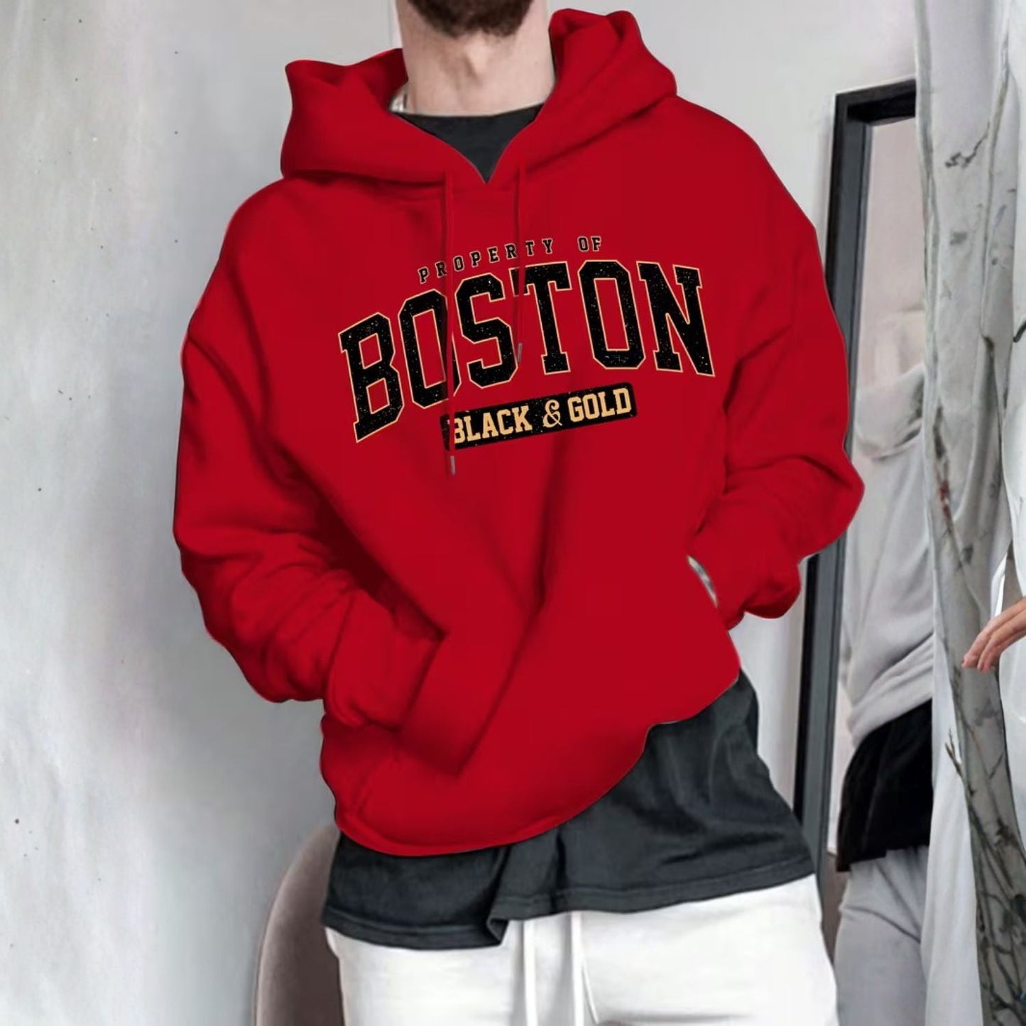 Boston Varsity Graphic Hoodie | Zyphhra