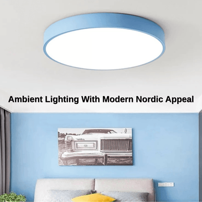 Minimalist Macaroon LED Ceiling Light | Zyphhra