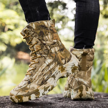 Insulated Camo Hunting Boots | Zyphhra