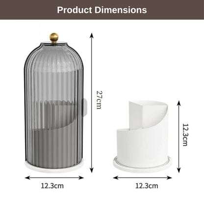 360° Rotating Makeup Brush Holder | Zyphhra