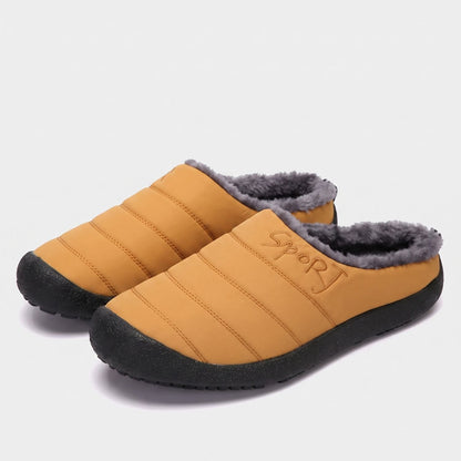 Quilted Plush Slip-On Slippers | Zyphhra