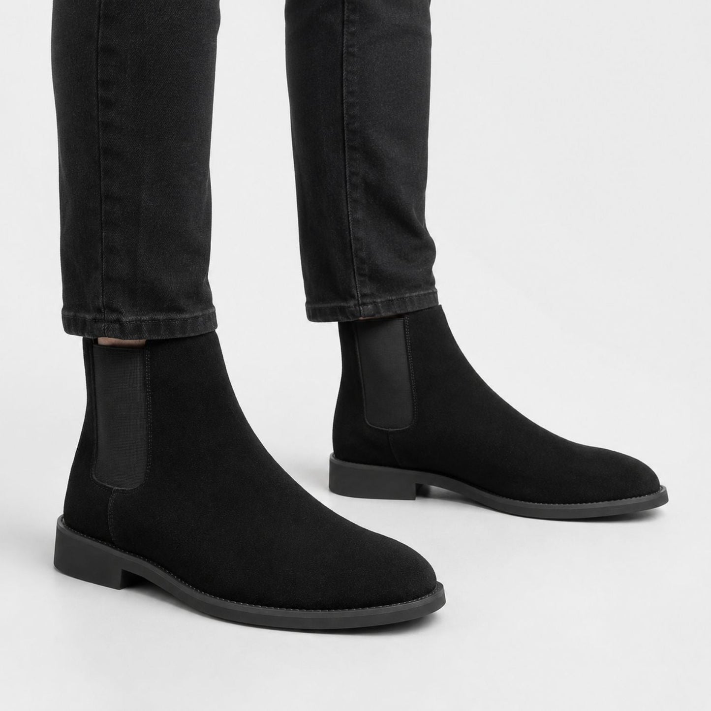 Suede Chelsea Ankle Boots | Zyphhra