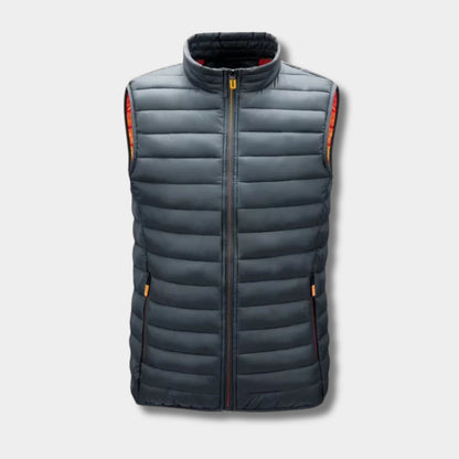 Lightweight Zip Puffer Gilet | Zyphhra