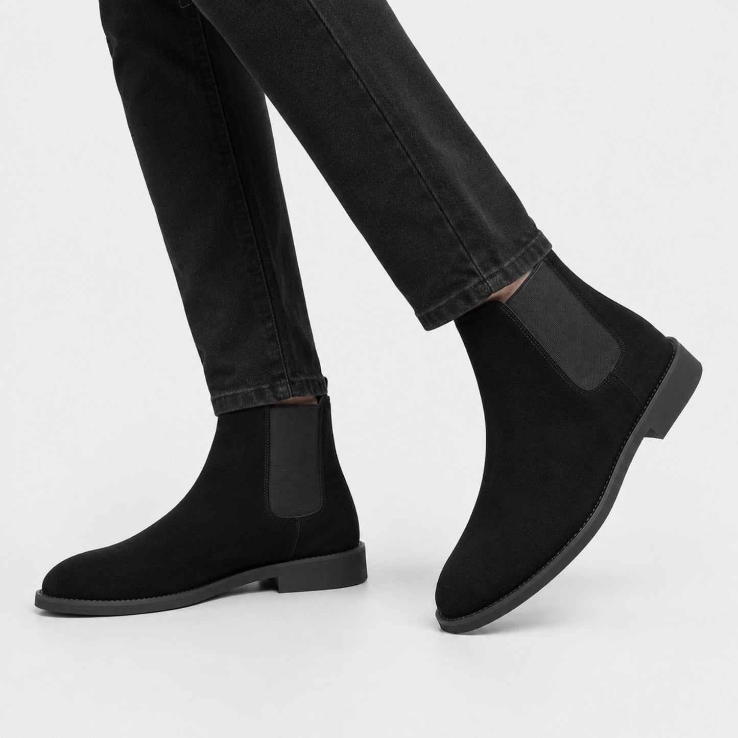 Suede Chelsea Ankle Boots | Zyphhra