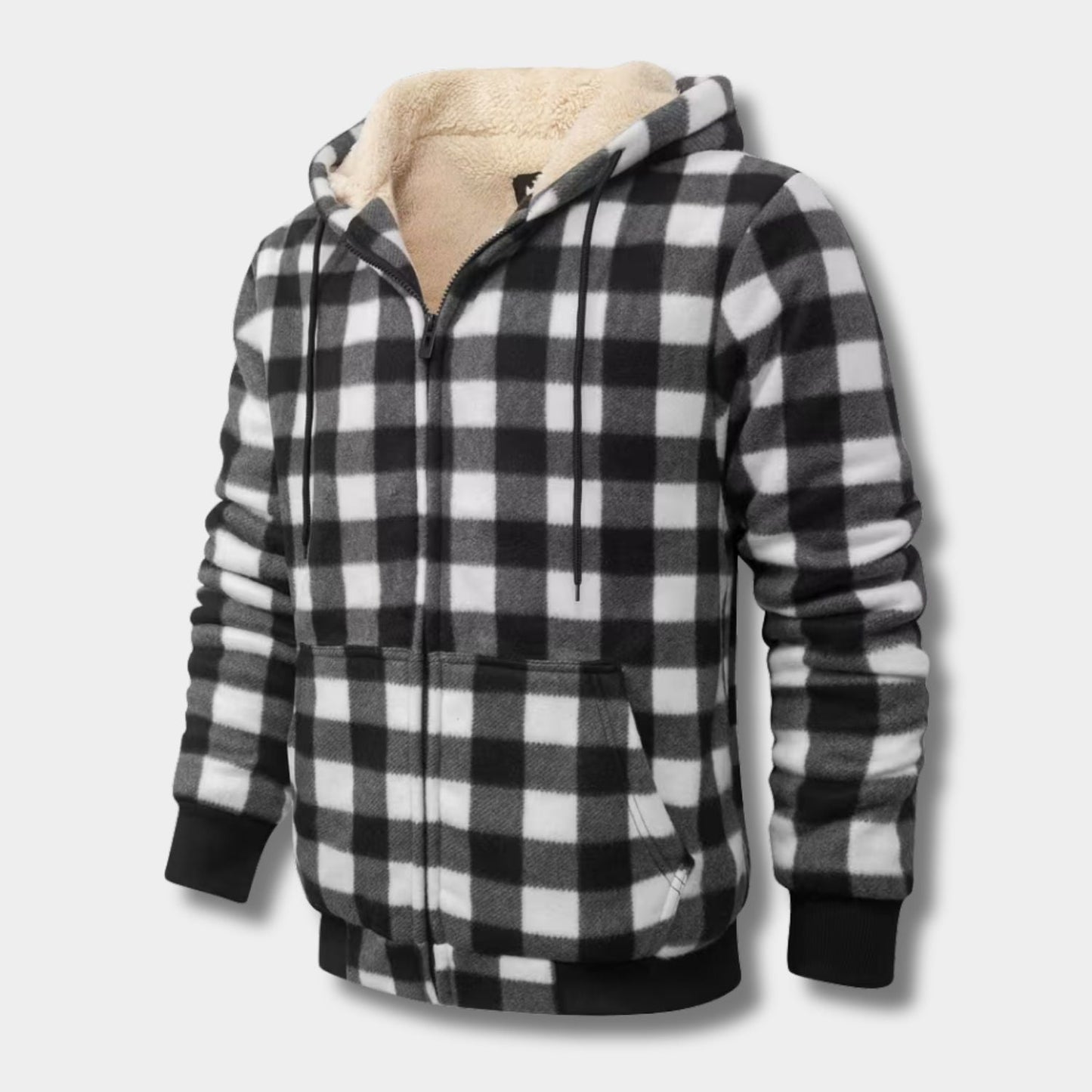Sherpa Lined Flannel Shirt Jacket | Zyphhra