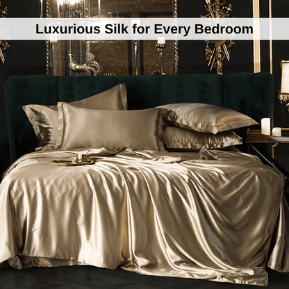 Luxurious Antibacterial Silk Bedding Set | Zyphhra