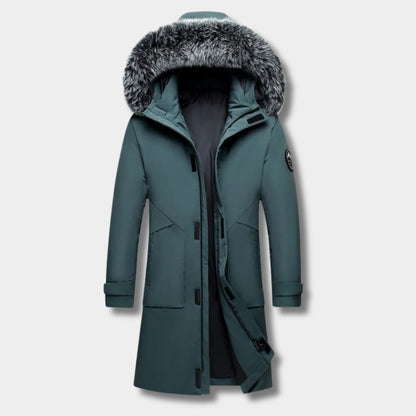 Faux Fur Hooded Thermal Ski Coat | Zyphhra