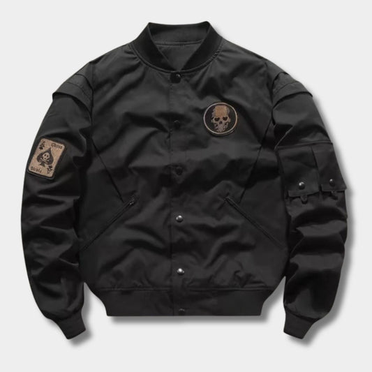 Tactical Patch Bomber Jacket | Zyphhra