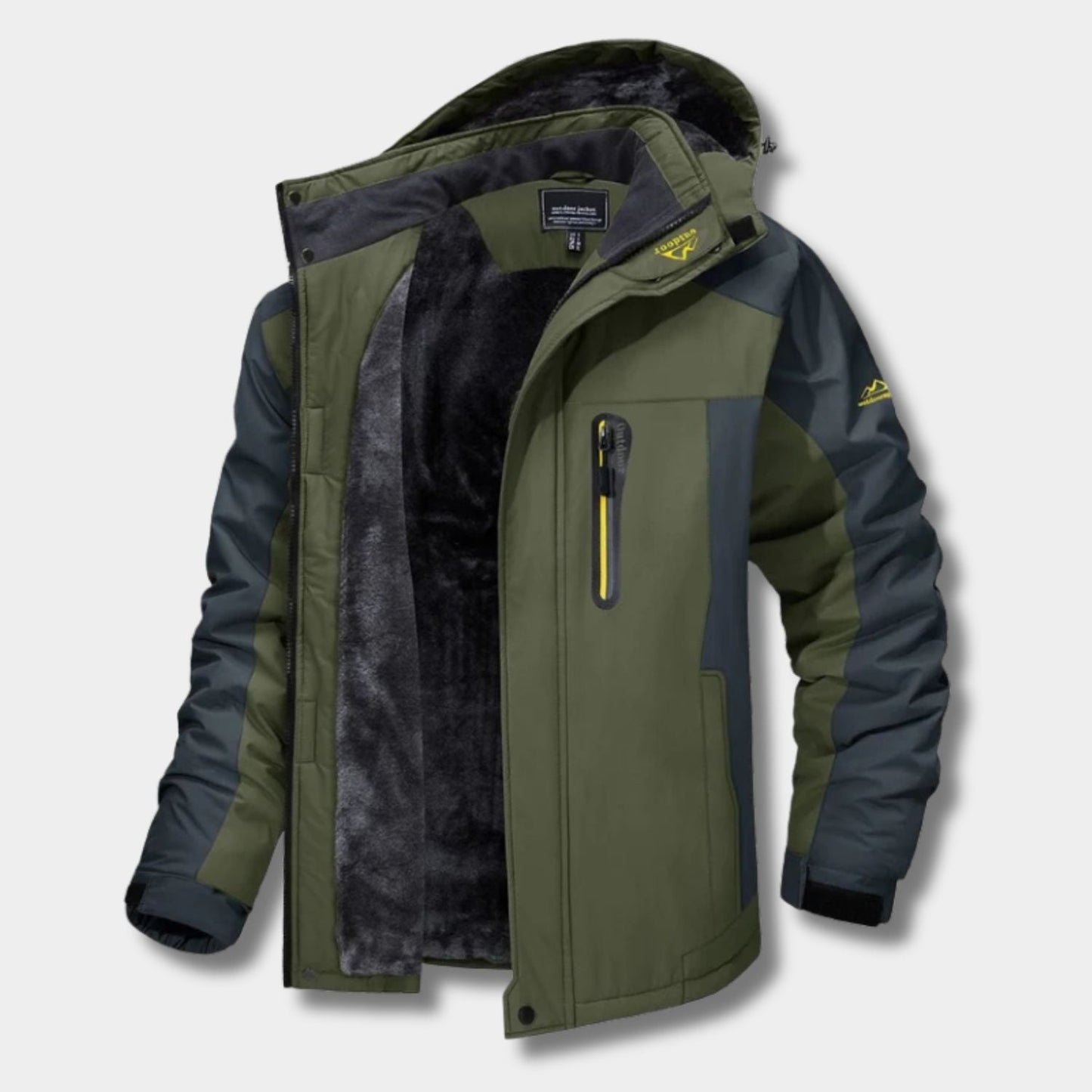 Fleece Lined Outdoor Winter Jacket | Zyphhra
