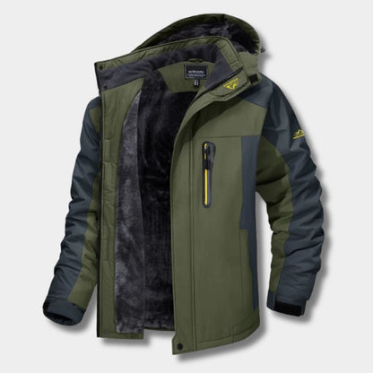 Fleece Lined Outdoor Winter Jacket | Zyphhra