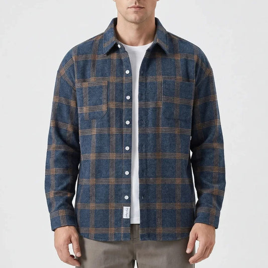 Classic Plaid Flannel Shirt Jacket | Zyphhra