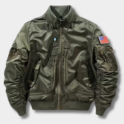 Tactical Multi-Pocket Bomber Jacket | Zyphhra