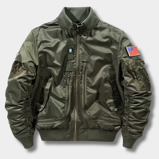 Tactical Multi-Pocket Bomber Jacket | Zyphhra