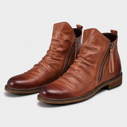 Vintage Side Zip Dress Boots | Zyphhra