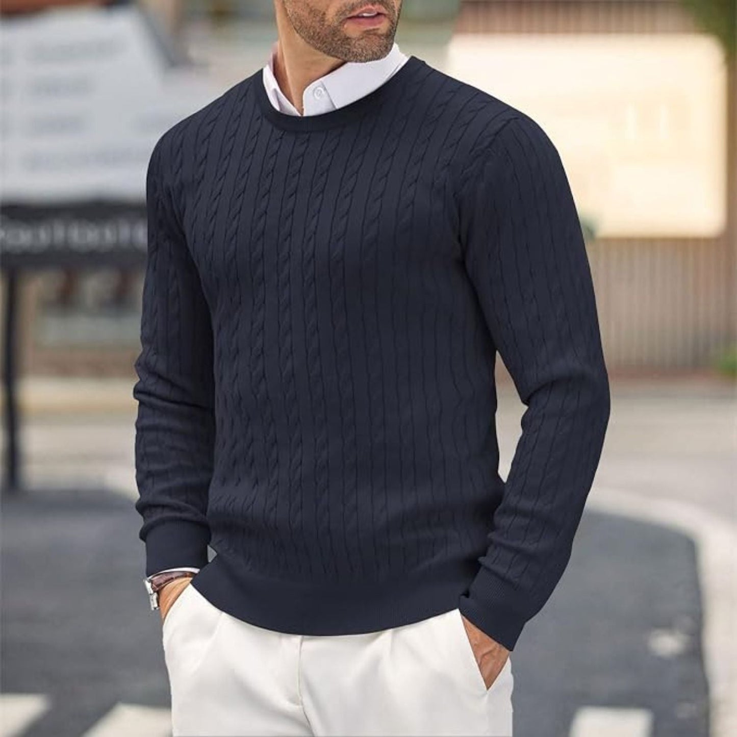 Cable Knit Jumper | Zyphhra