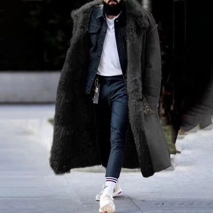 Faux Fur Lined Winter Over Coat | Zyphhra