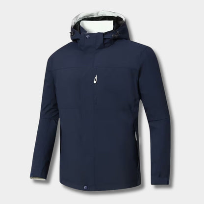 Hooded Shell Zip Waterproof Jacket | Zyphhra