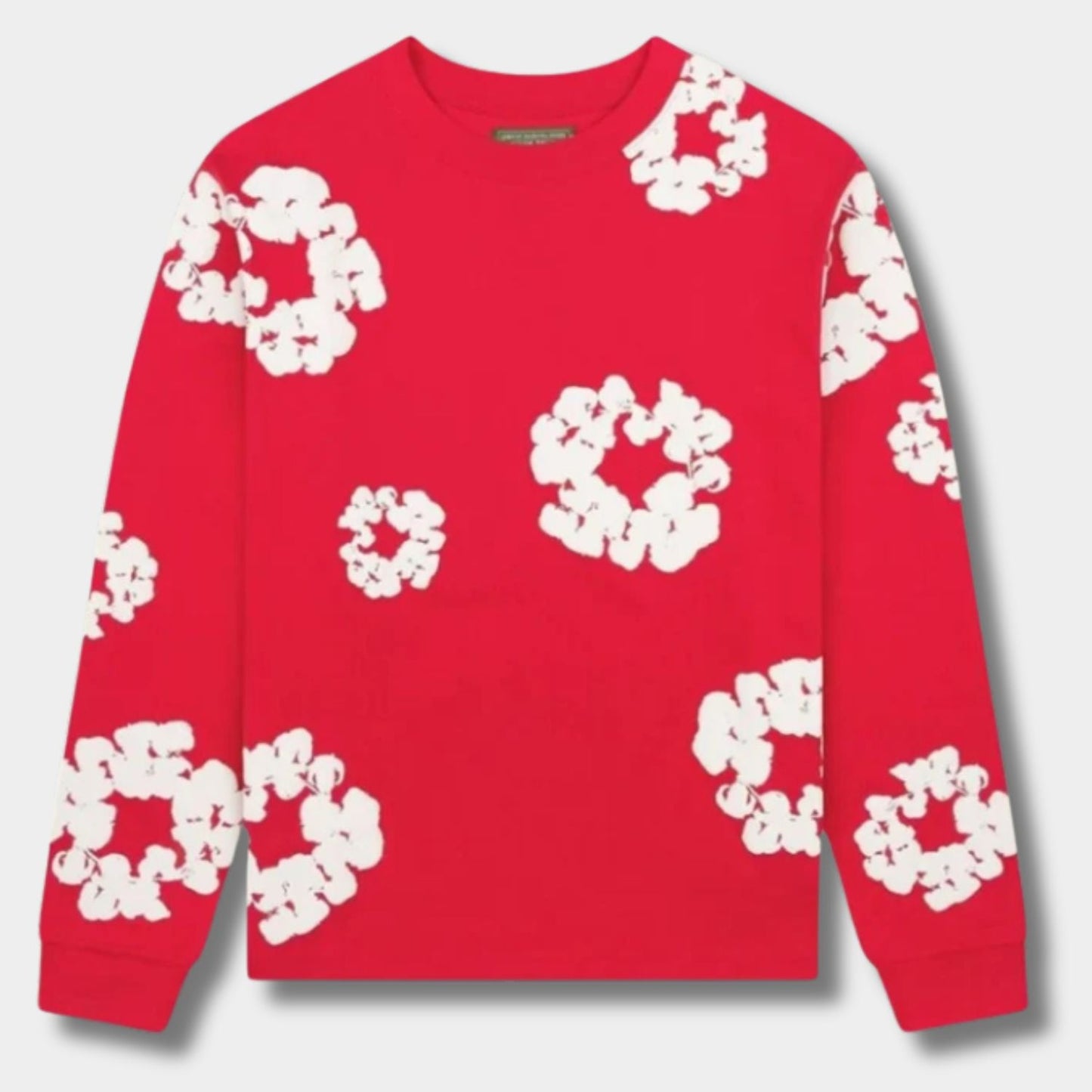 Floral Print Crew Neck Jumper | Zyphhra